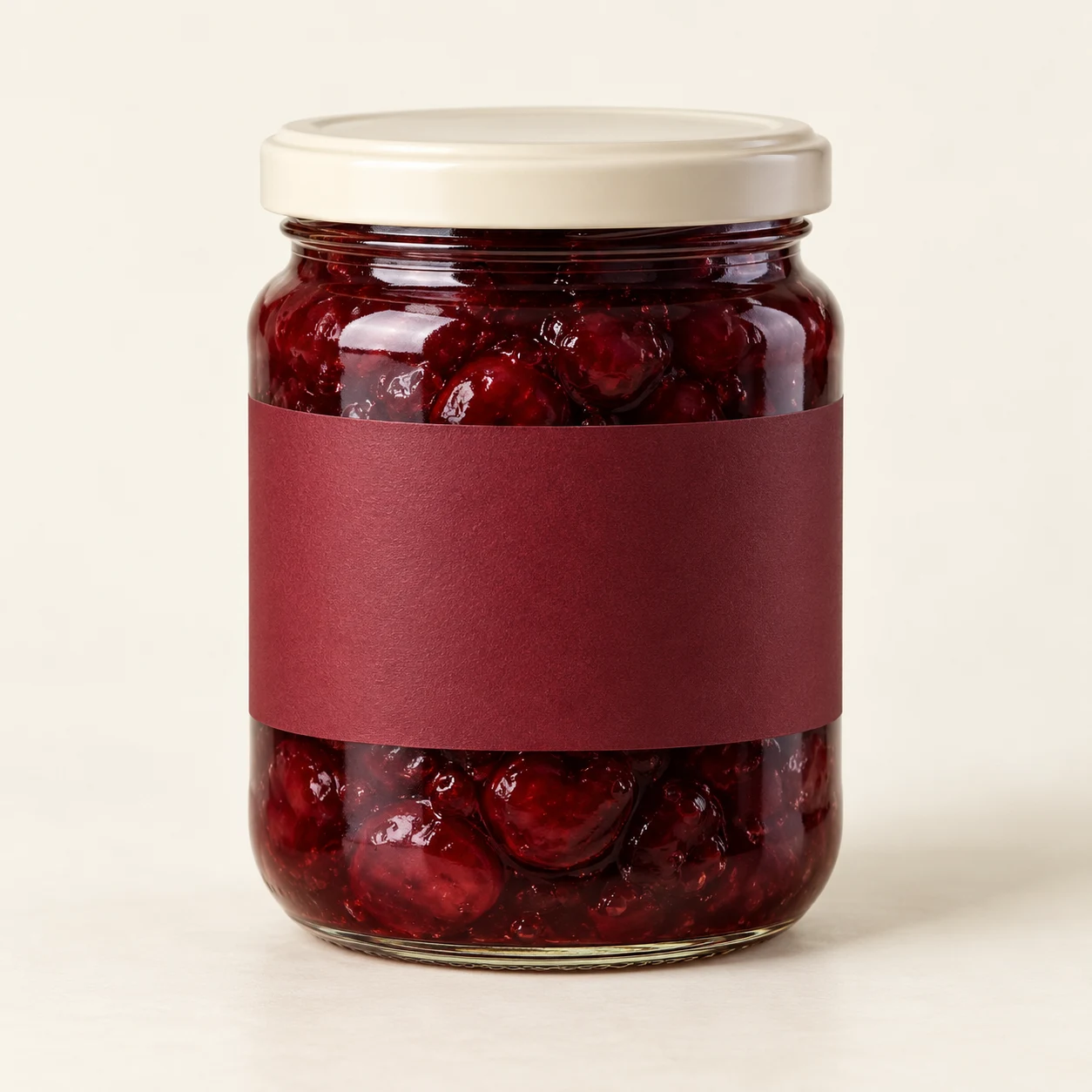 Sour cherry preserve